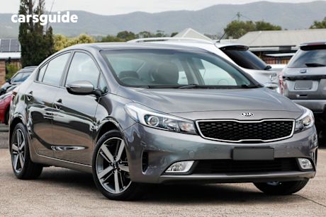 Grey 2017 Kia Cerato Sedan Sport