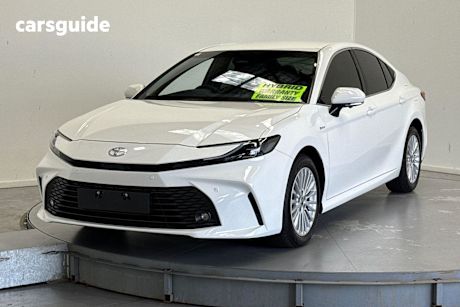 White 2024 Toyota Camry Sedan Ascent Sport Hybrid