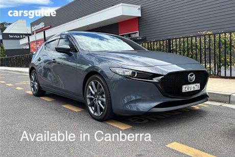Grey 2022 Mazda 3 Hatchback G20 Touring