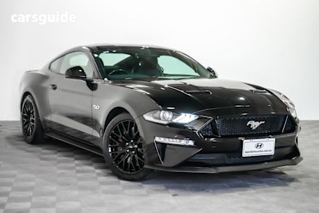 Black 2018 Ford Mustang Coupe Fastback Gt 5.0 V8