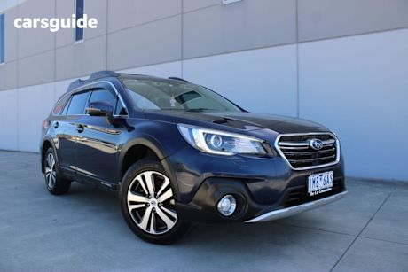 Blue 2018 Subaru Outback Wagon 2.5I Premium