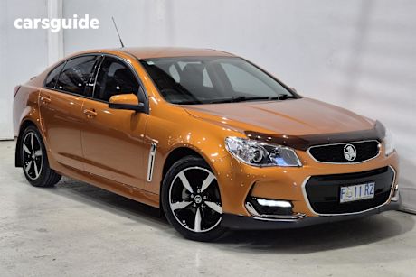 Orange 2017 Holden Commodore Sedan Sv6