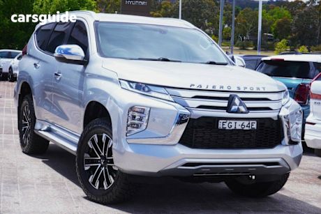 Silver 2019 Mitsubishi Pajero Sport Wagon Exceed (4X4) 7 Seat