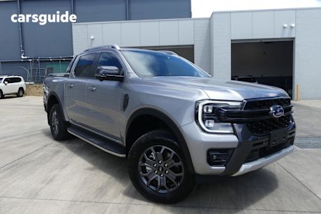 Grey 2023 Ford Ranger Double Cab Pick Up Wildtrak 3.0 (4X4)