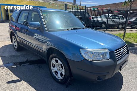 Blue 2006 Subaru Forester Wagon X Luxury