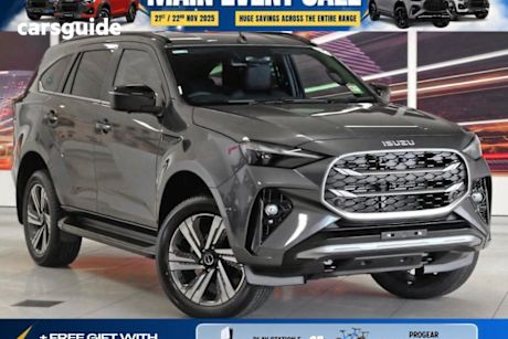 Grey 2025 Isuzu MU-X Wagon Ls-T (4X4)