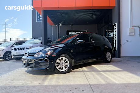 Black 2016 Volkswagen Golf Hatchback 92 Tsi Trendline