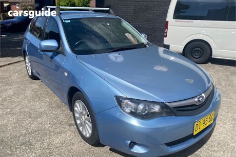 Blue 2010 Subaru Impreza Hatchback R (Awd)
