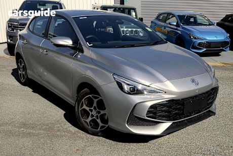 Silver 2025 MG MG3 Hatchback Essence