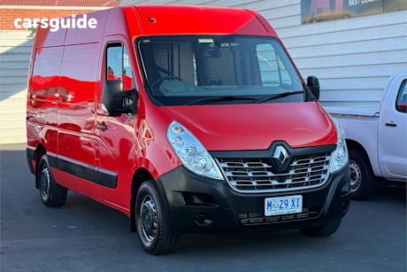 Red 2017 Renault Master Van Mwb Mid
