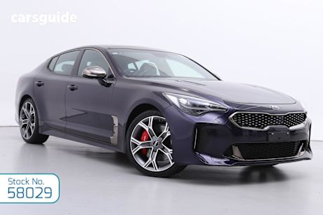 Blue 2020 Kia Stinger Sedan Gt (Black Leather)