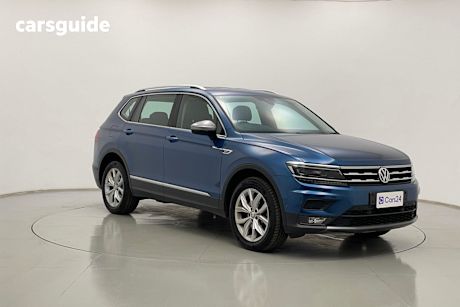 Blue 2018 Volkswagen Tiguan Wagon Allspace 132 Tsi Comfortline