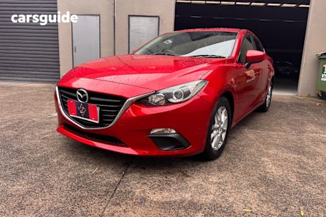 Red 2014 Mazda 3 Sedan Neo