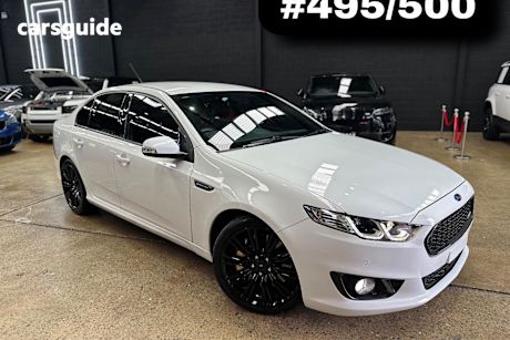 White 2016 Ford Falcon Sedan Xr6 Sprint