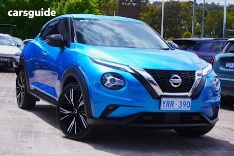 Blue 2020 Nissan Juke Hatchback Ti