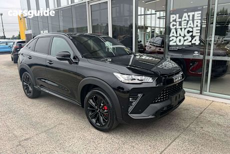 Black 2025 GWM Haval H6GT Wagon Ultra Phev (4Wd)