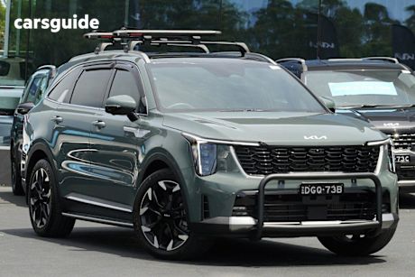 Green 2025 Kia Sorento Wagon Gt-Line 7 Seat