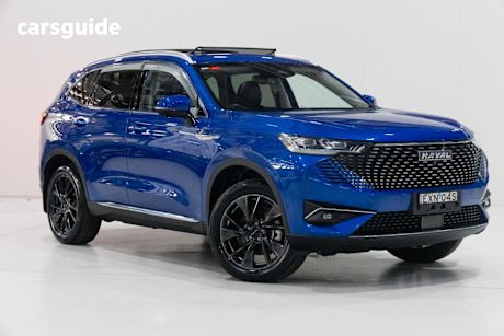 Blue 2022 GWM Haval H6 Wagon Ultra Hybrid