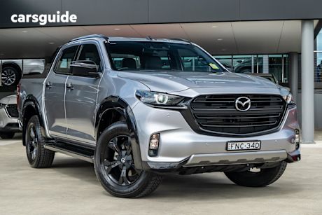 Silver 2024 Mazda BT-50 Dual Cab Pick-up Sp (4X4)