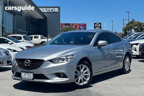 Silver 2016 Mazda 6 Sedan Sport