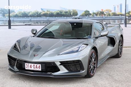 Grey 2022 Chevrolet Corvette Coupe 3Lt