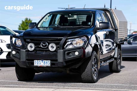 Black 2018 Mazda BT-50 Dual Cab Chassis Xt (4X2)