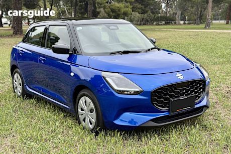 Blue 2025 Suzuki Swift Hatchback Hybrid
