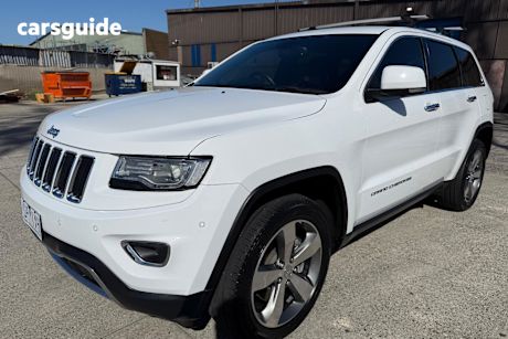 White 2016 Jeep Grand Cherokee Wagon Limited (4X4)