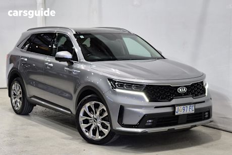 Grey 2020 Kia Sorento Wagon Gt-Line 7 Seat