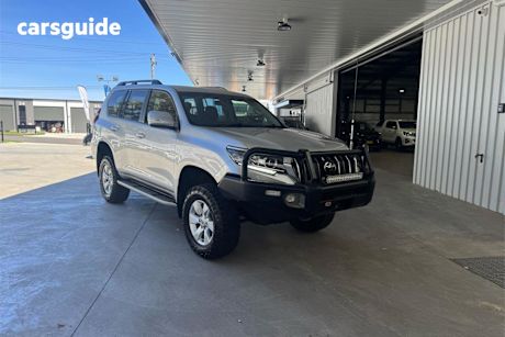 Silver 2020 Toyota Landcruiser Prado Wagon Gxl