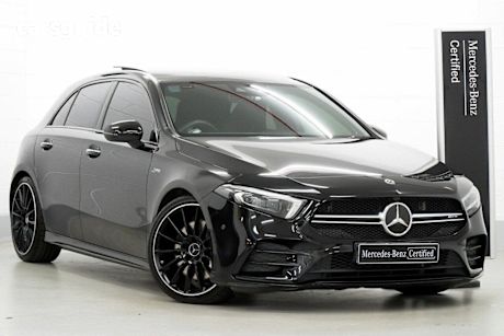 Black 2019 Mercedes-Benz A35 Hatchback 4Matic