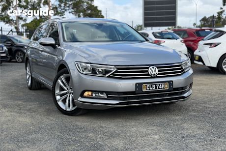 Silver 2016 Volkswagen Passat Wagon 140 Tdi Highline