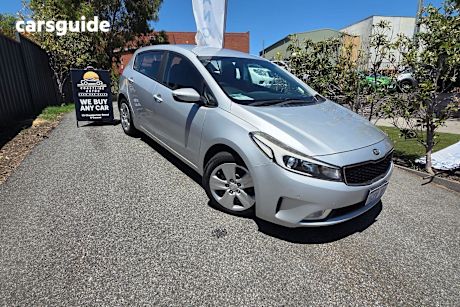 Silver 2017 Kia Cerato Hatchback S