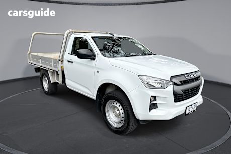 White 2021 Isuzu D-MAX Cab Chassis Sx (4X2)