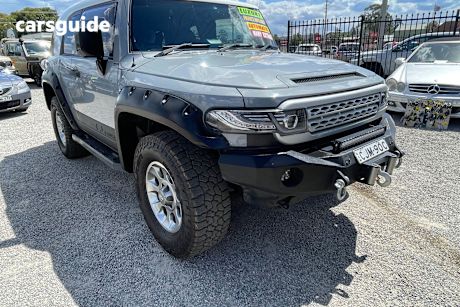 Grey 2012 Toyota FJ Cruiser Wagon