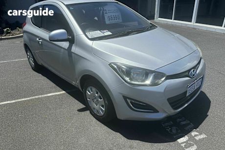 Silver 2013 Hyundai I20 Hatchback Active