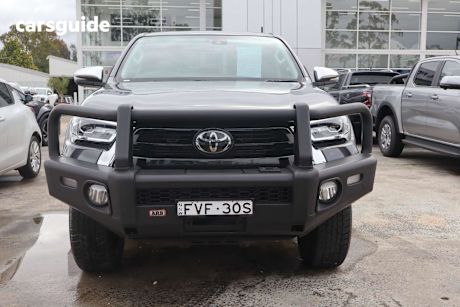 Grey 2021 Toyota Hilux Double Cab Chassis Sr5 (4X4)