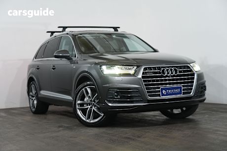 Grey 2018 Audi Q7 Wagon 3.0 Tdi Quattro