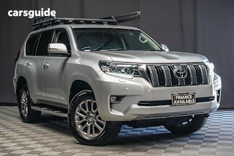 Silver 2021 Toyota Landcruiser Prado Wagon Kakadu