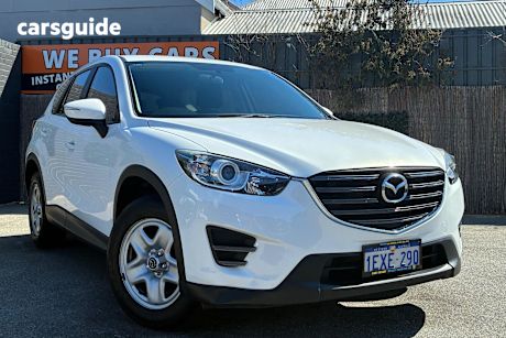 White 2015 Mazda CX-5 Wagon Maxx (4X4)