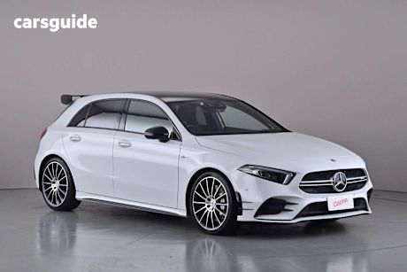 White 2021 Mercedes-Benz A35 Hatchback 4Matic