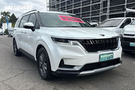 White 2020 Kia Carnival Wagon S