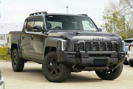 Grey 2025 Kia Tasman Double Cab Pick Up X-Pro (4X4) (0.9T) Bdy Fender