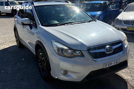 White 2014 Subaru XV Wagon 2.0I-S