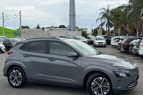 Grey 2022 Hyundai Kona Wagon Elite Electric Std Range