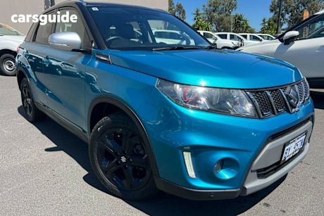 Blue 2017 Suzuki Vitara Wagon S Turbo (Fwd)
