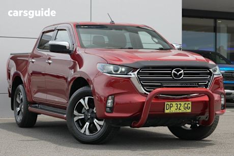 Red 2022 Mazda BT-50 Dual Cab Pick-up Gt (4X4)