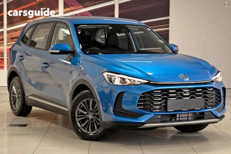 Blue 2025 MG ZS Wagon Excite