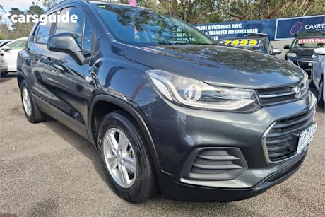 Grey 2017 Holden Trax Wagon Ls