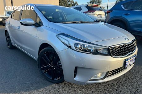 Silver 2017 Kia Cerato Sedan Sport